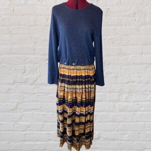 Stonebridge Vintage Two-Piece Sweater & Skirt Set Size 16